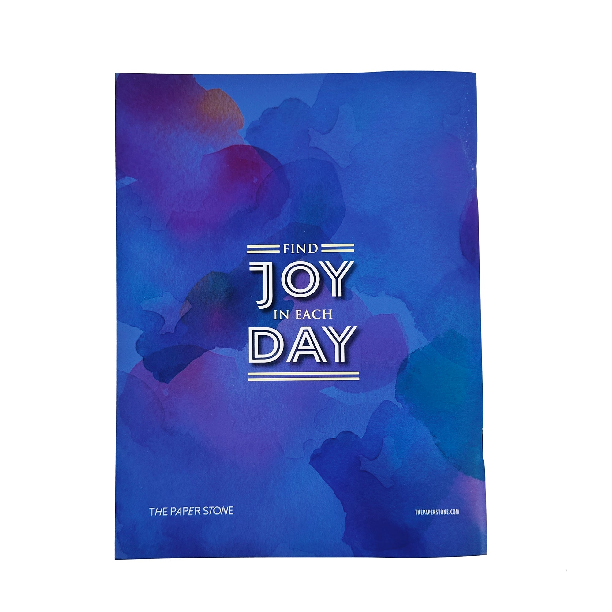 Exercise Book - Find Joy in Each Day