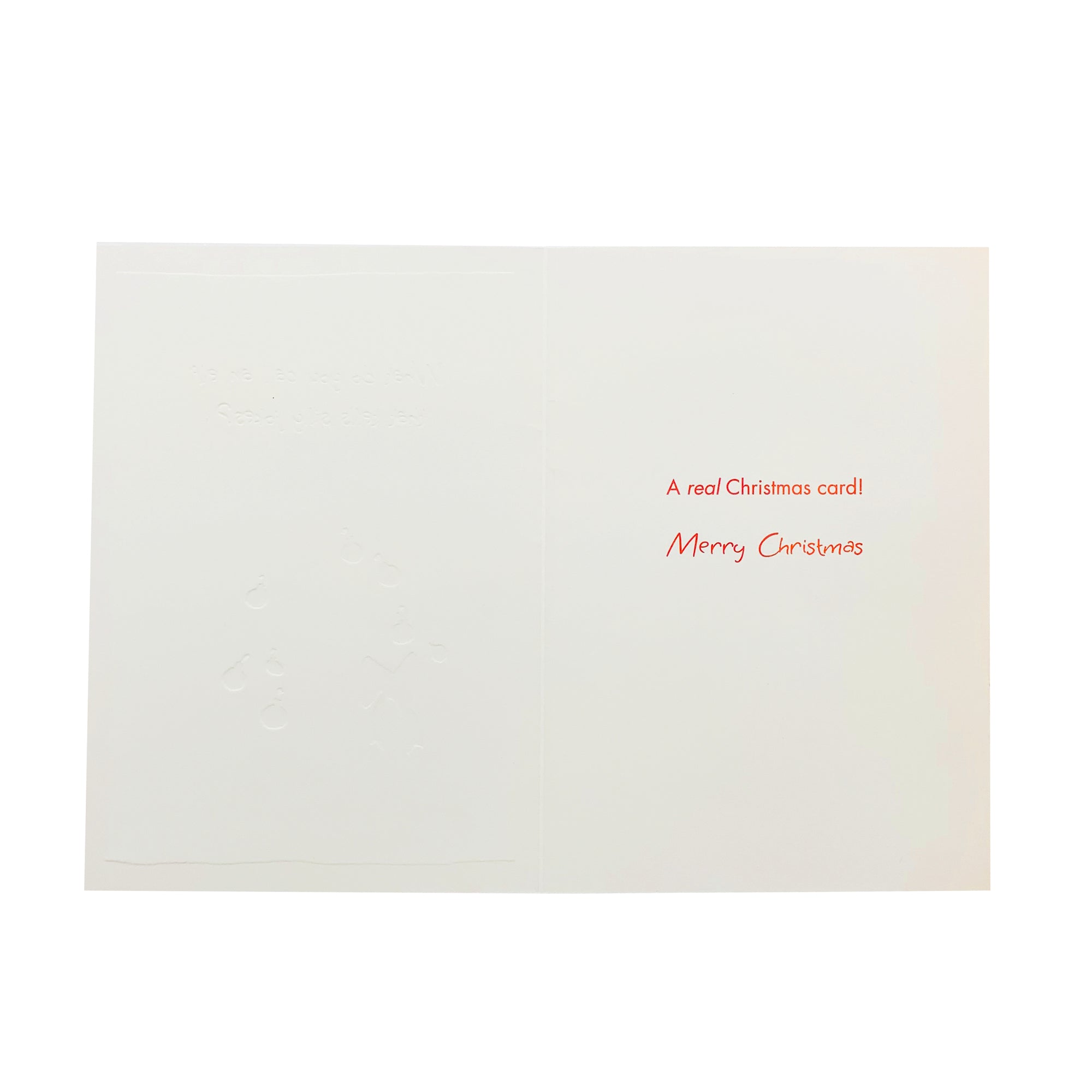 Designer Greetings Christmas Card - Elf
