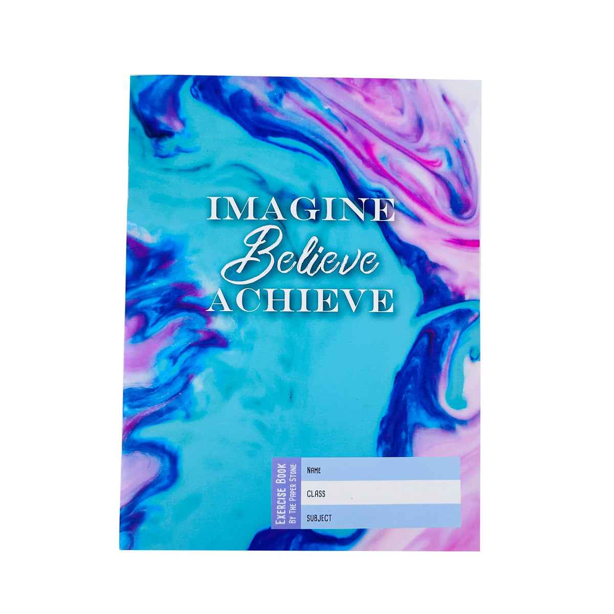 Exercise Book - Imagine Believe Watercolour – The Paper Stone