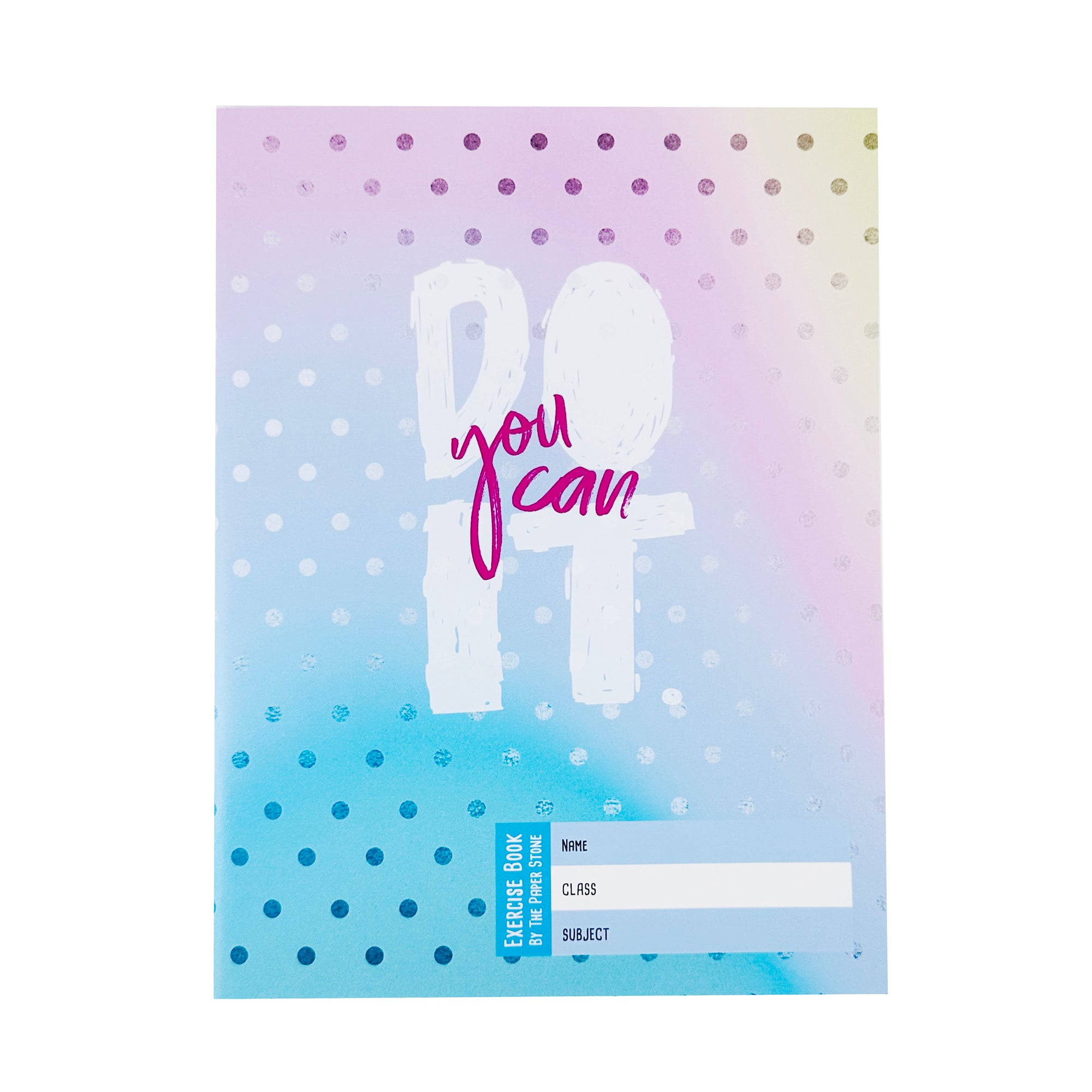 Exercise Book - You Can Do it – The Paper Stone