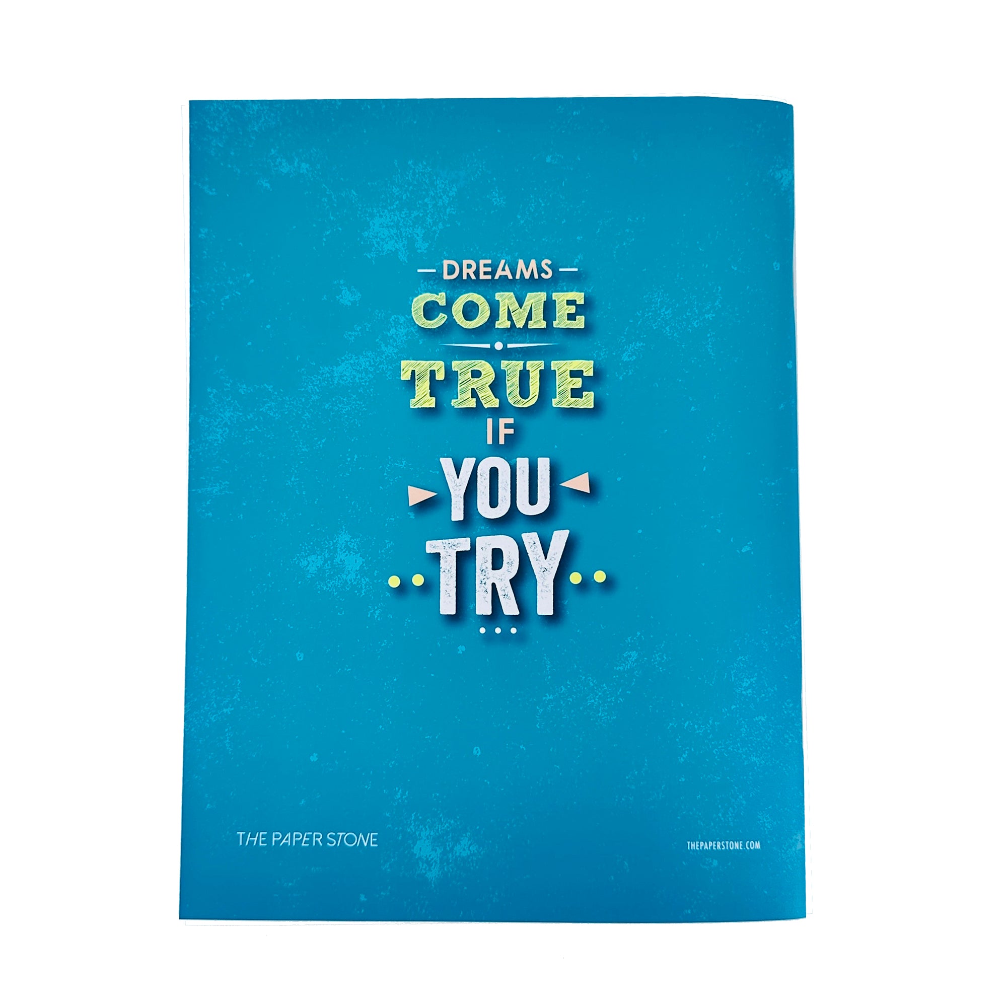 Exercise Book - Dreams Come True Teal