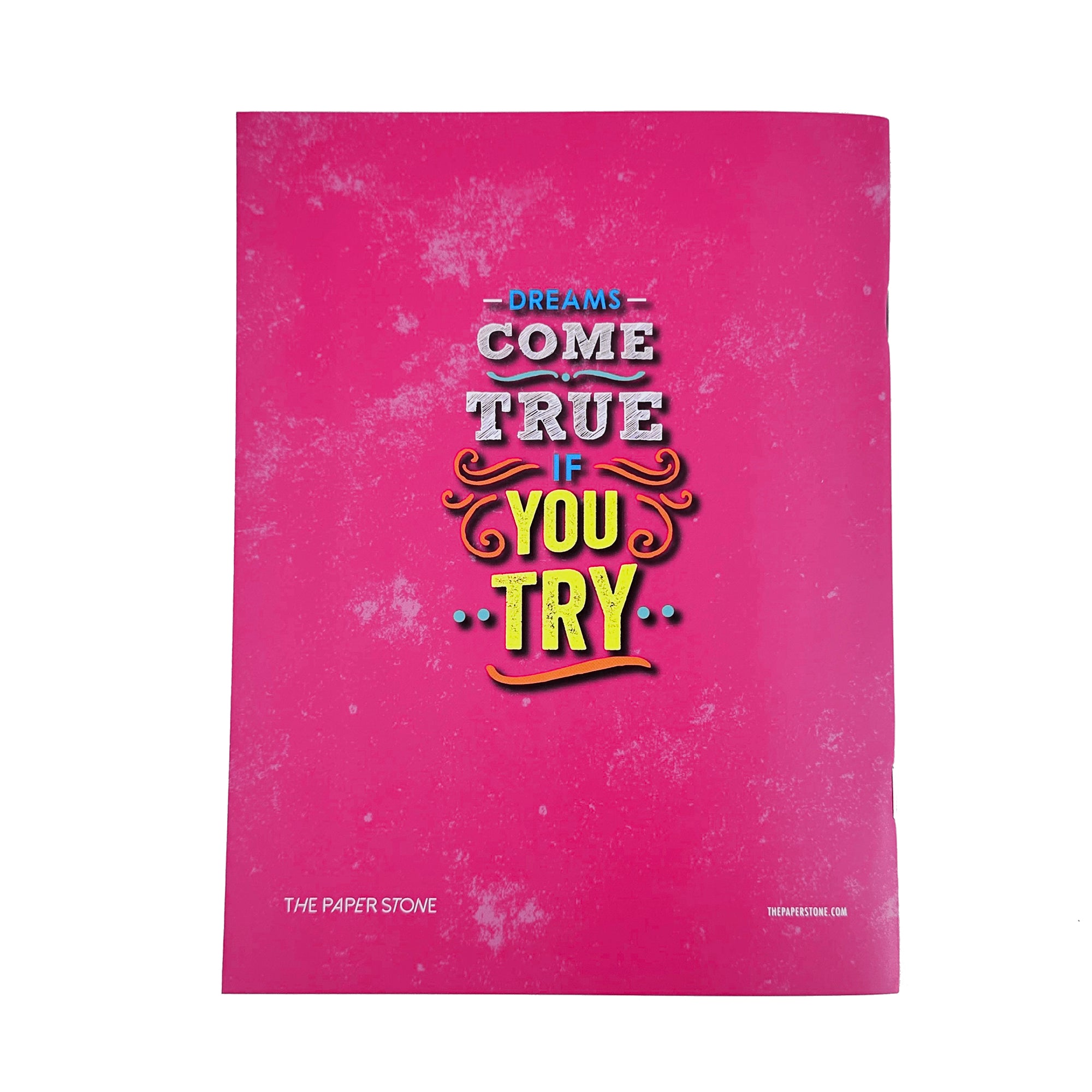 Exercise Book - Dreams Come True Pink