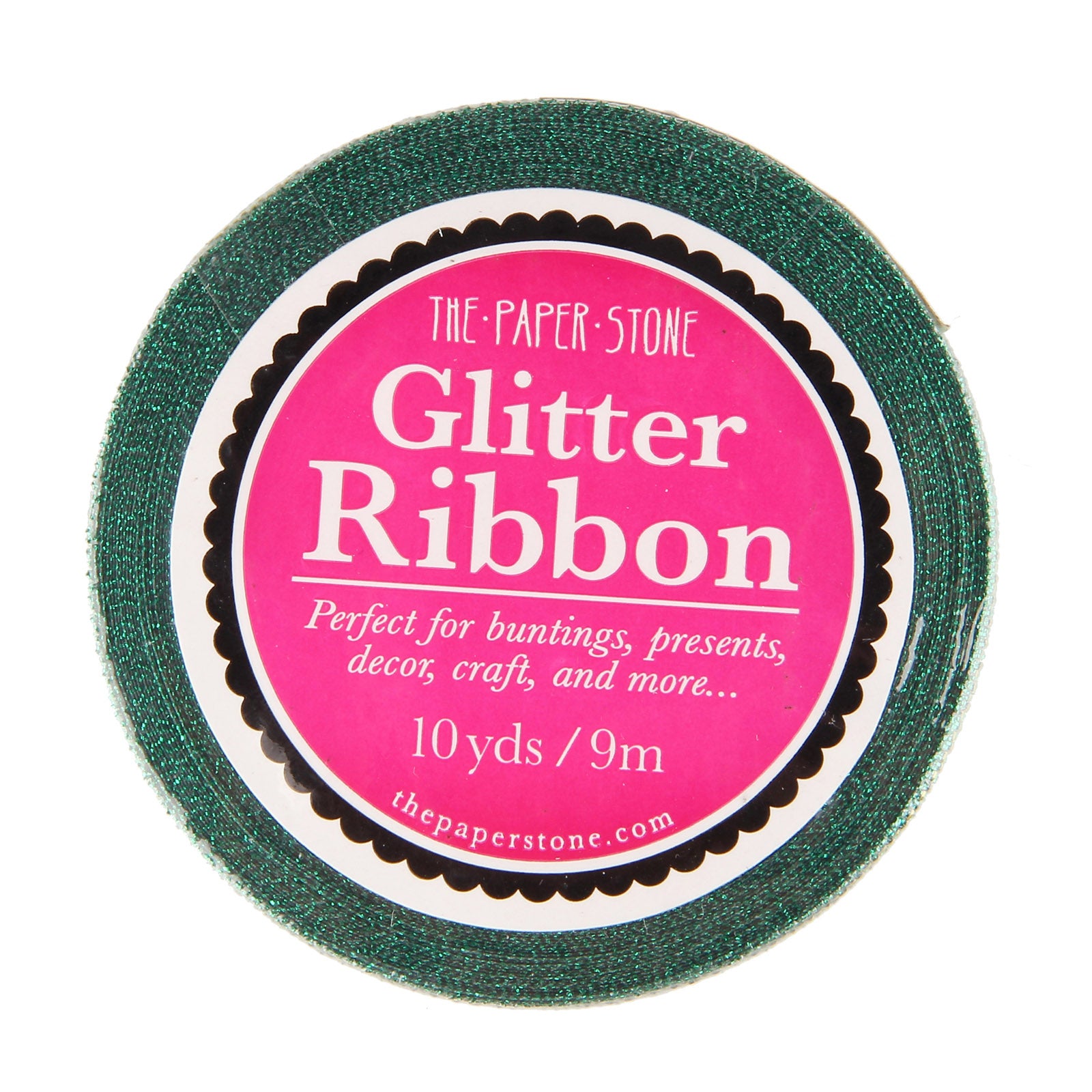 Glitter Ribbon - Green