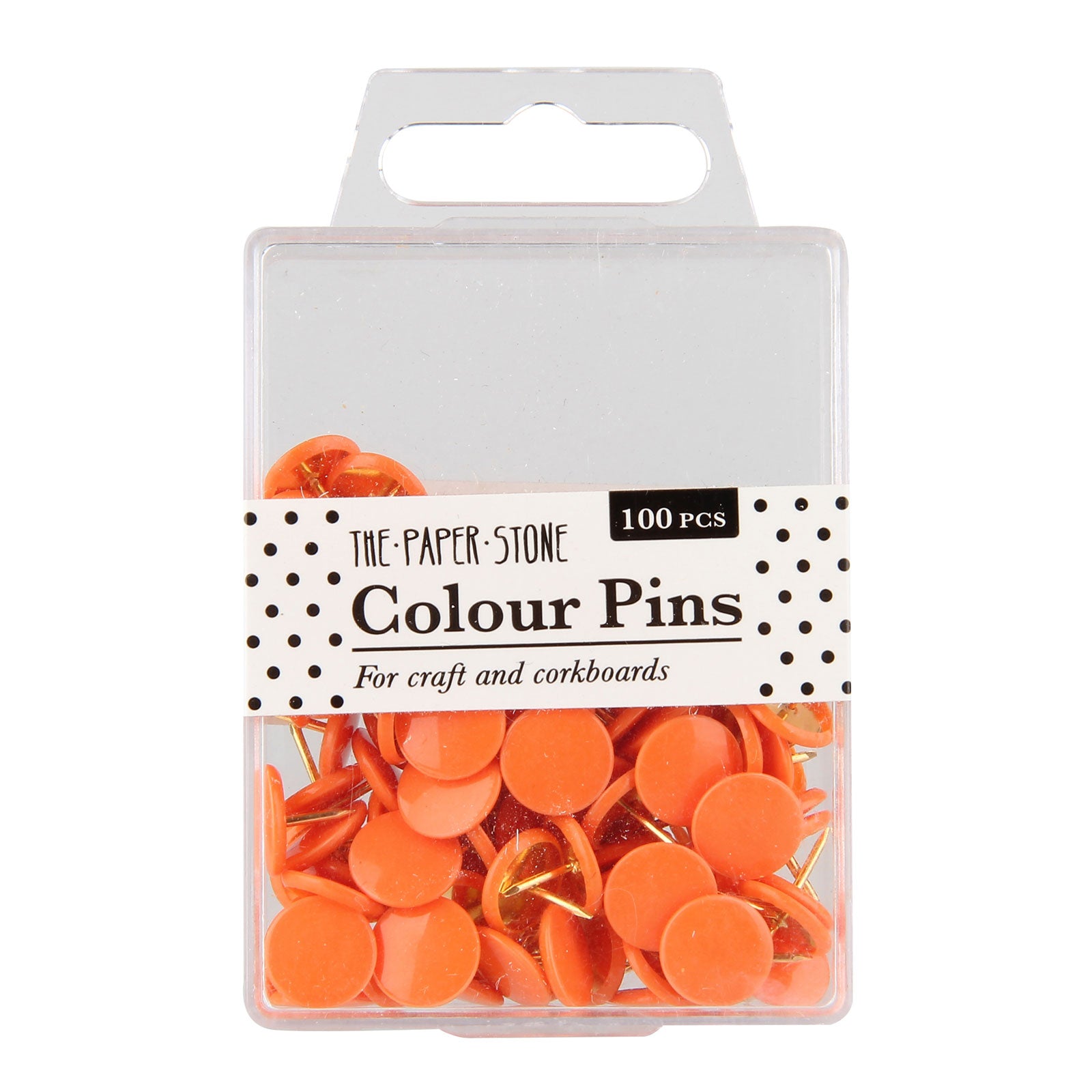 Inspirational Colour Pins - Orange
