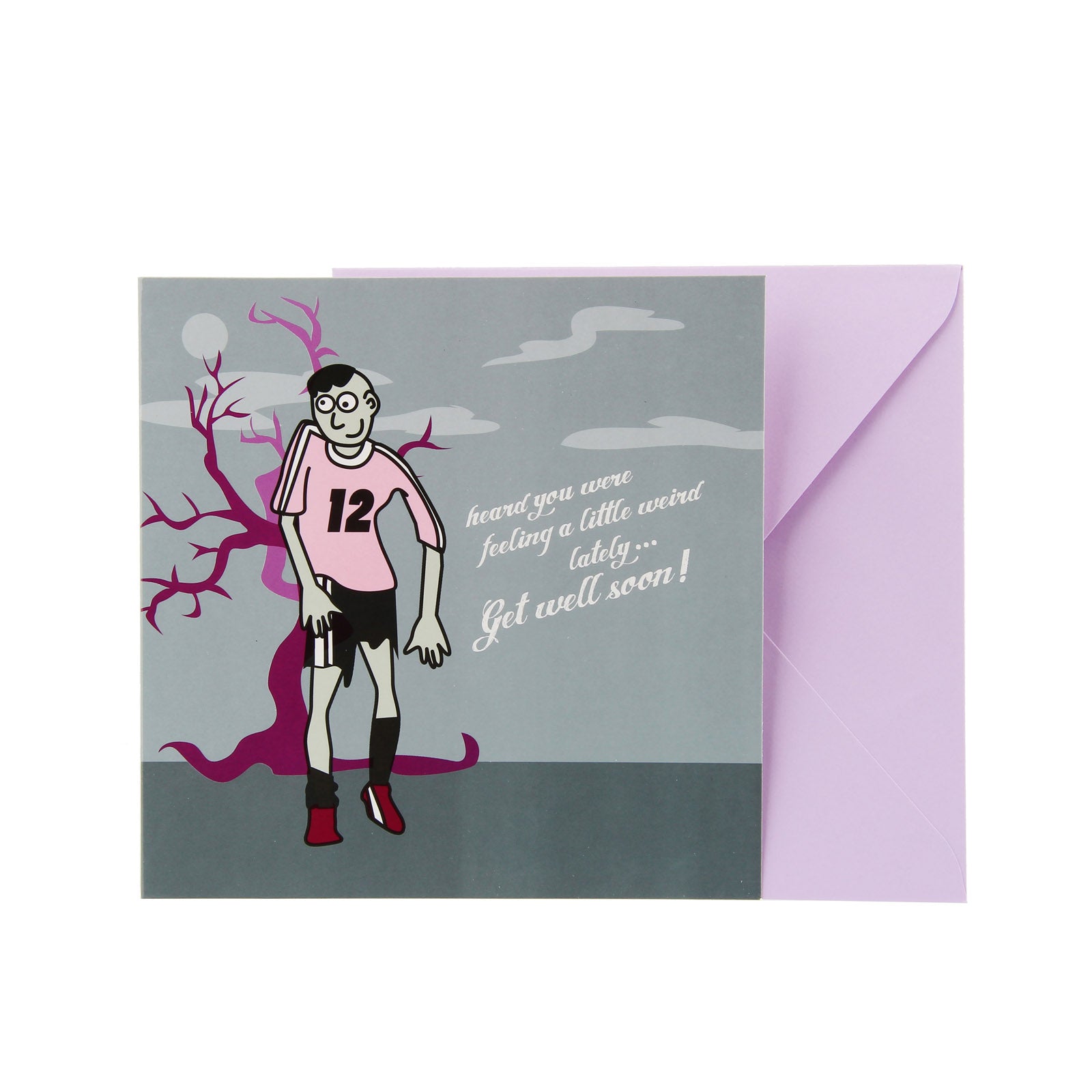 Get Well Card - Get Well Soon - Zombie