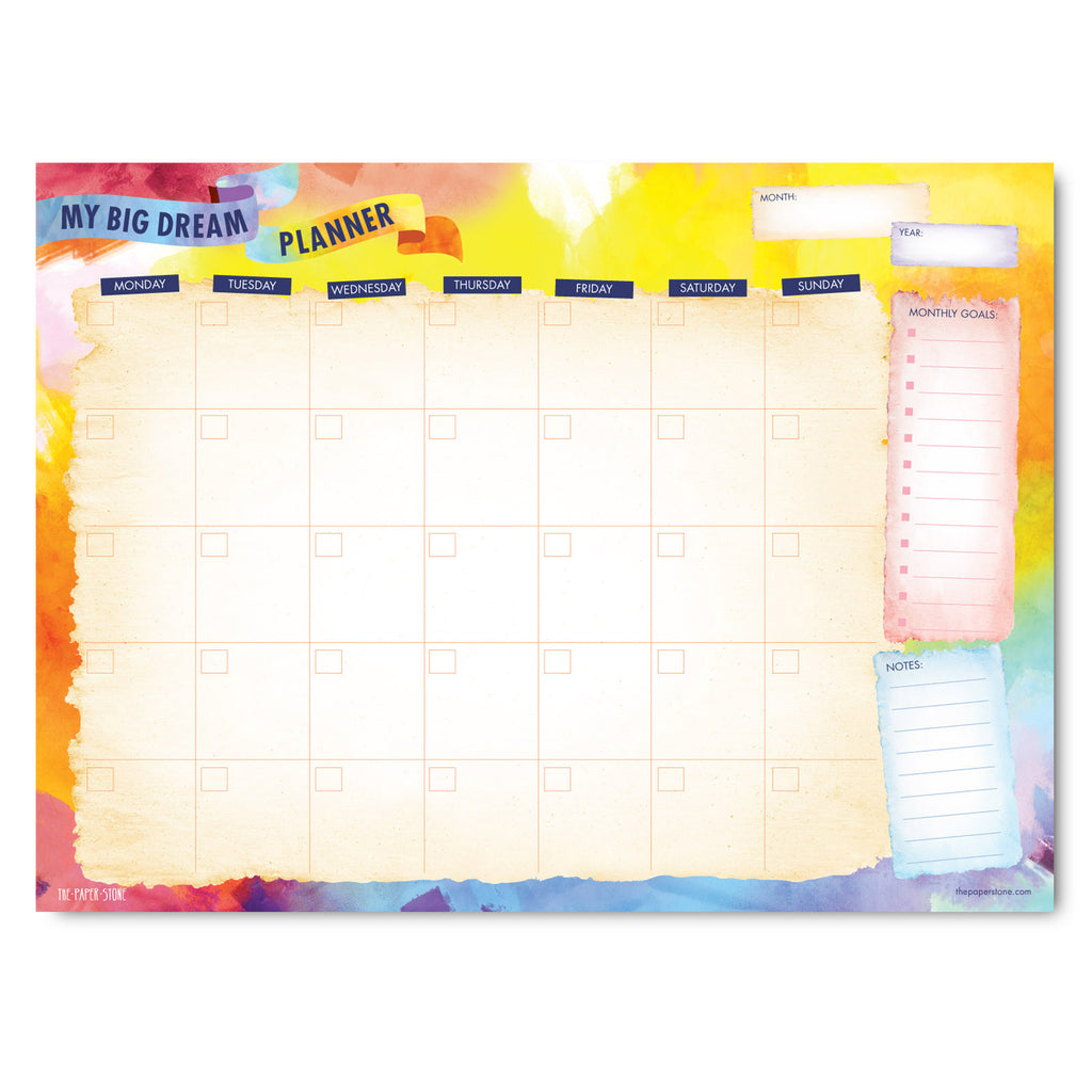 A4 Desk Planners – The Paper Stone