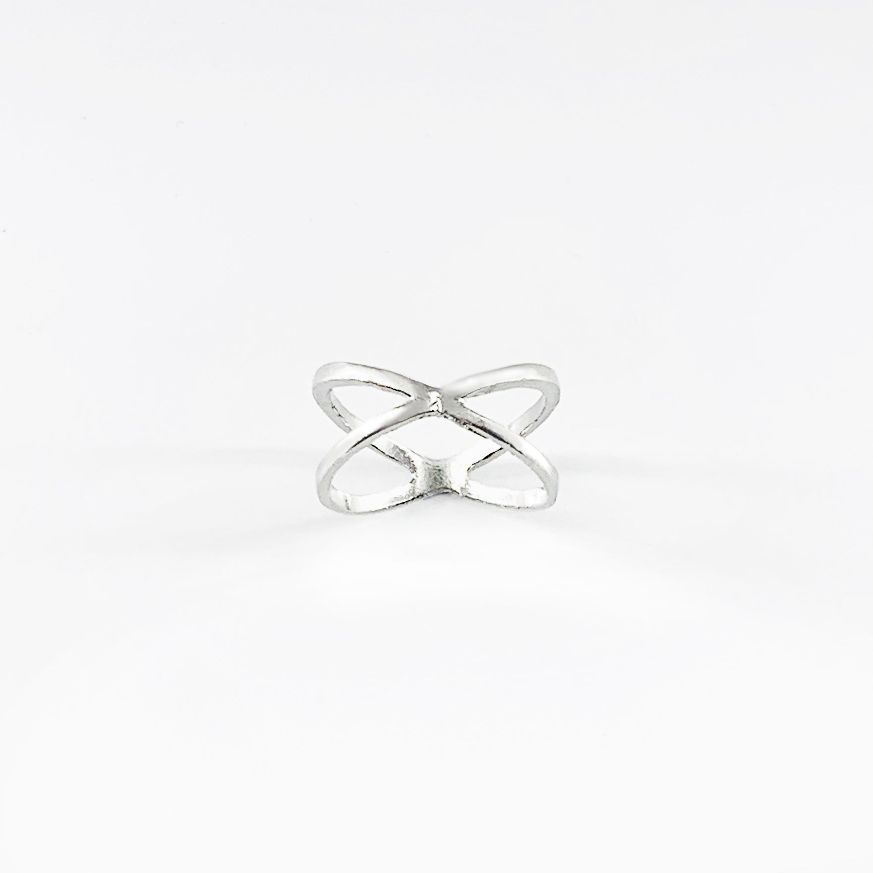 Silver X ring