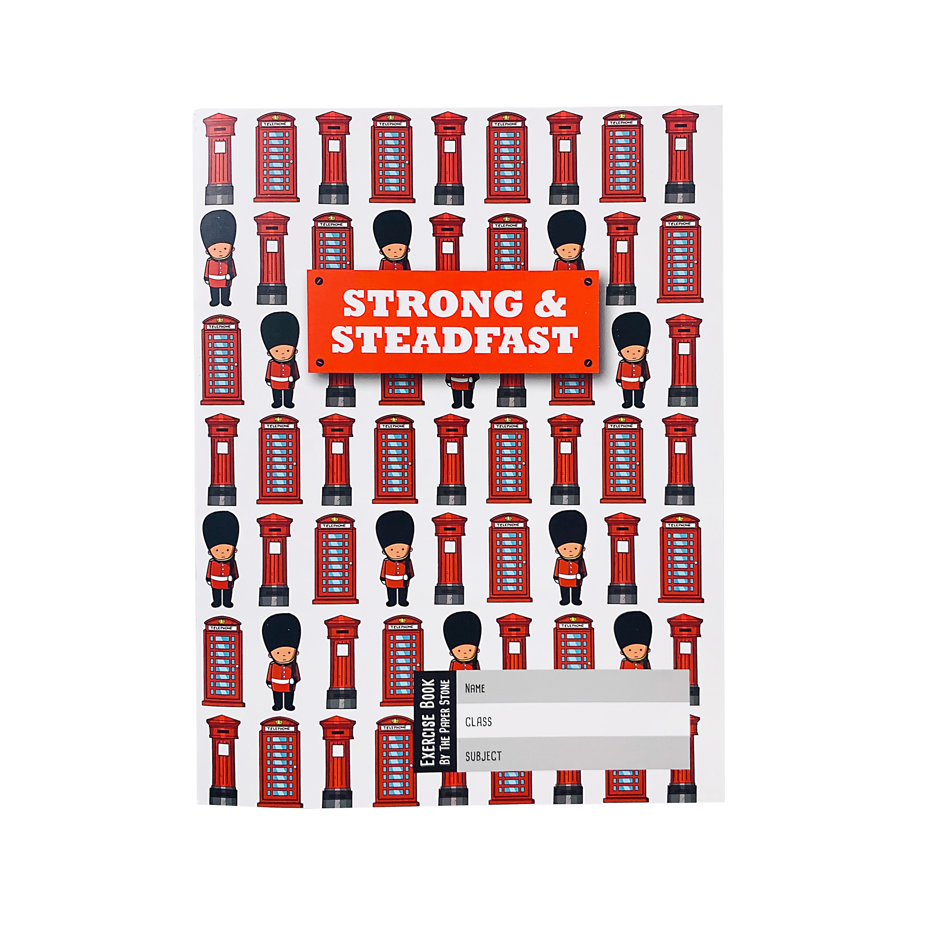Exercise Book - Strong London Soldiers
