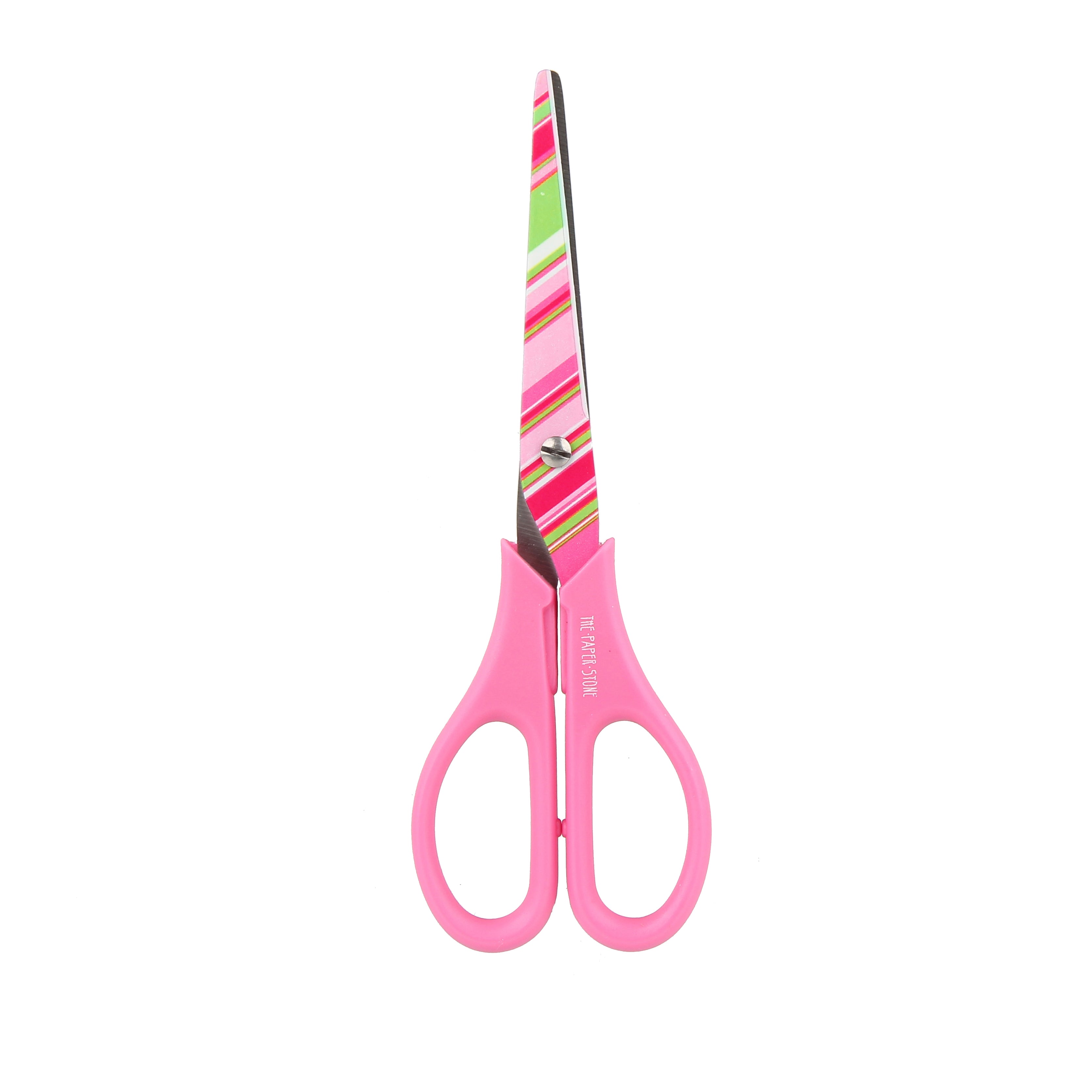 4PC DEAL Scissors - Pink Stripes - Pink