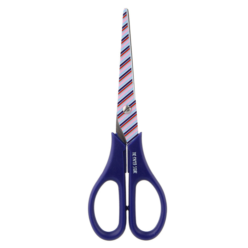 4PC DEAL Scissors - Blue Stripes - Blue