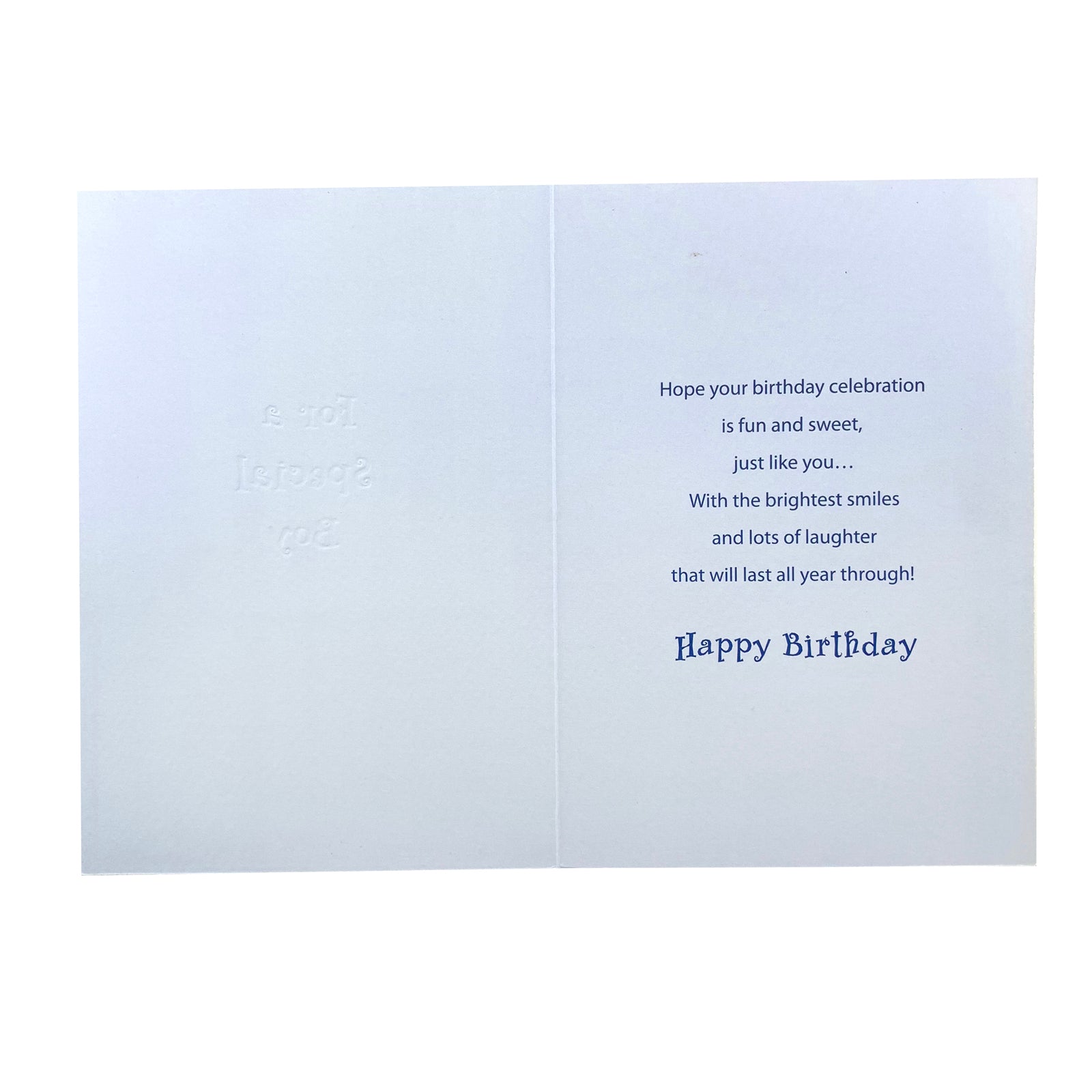 Designer Greetings Birthday Card - For A Special Boy